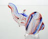 4 Inch Elephant Glass Hand Pipe with Color Line