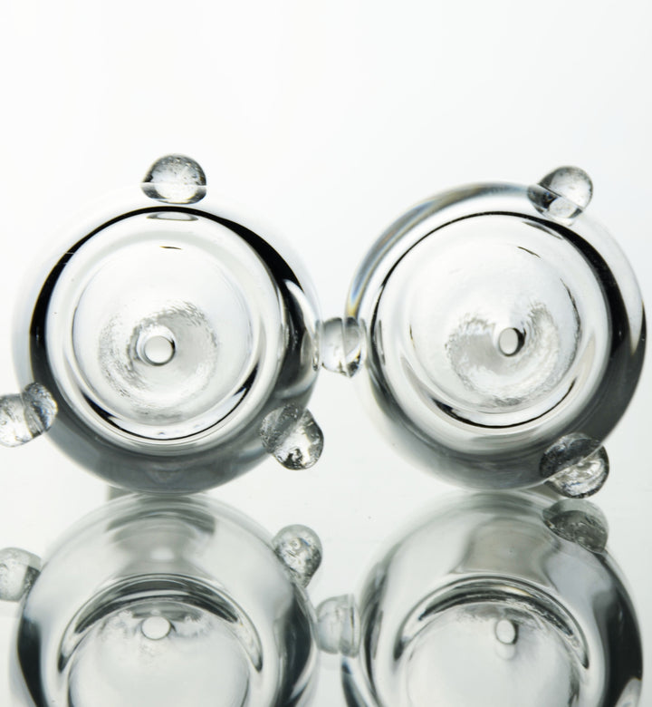 14mm Male Clear Glass Bowl Replacement