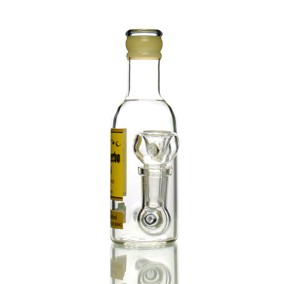5" Liquor Bottle Novelty Hand Pipe with 14mm Bowl