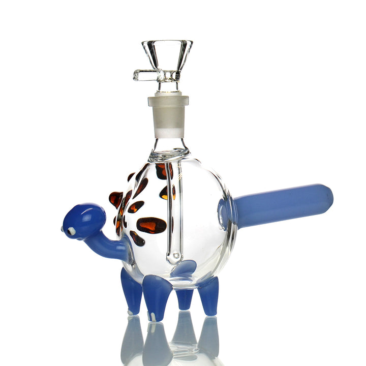 Compact Turtle Water Pipe with 14mm Bowl