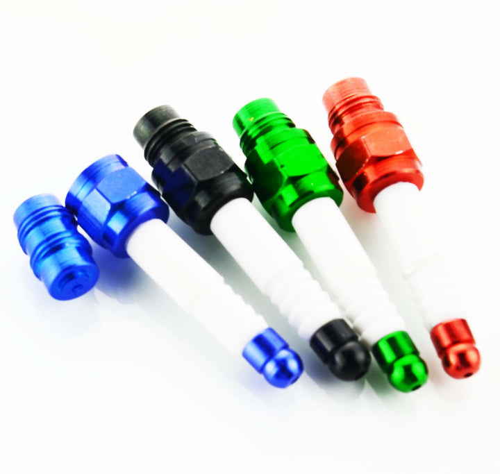 Compact 2.5 Inch Spark Plug Metal Chillum