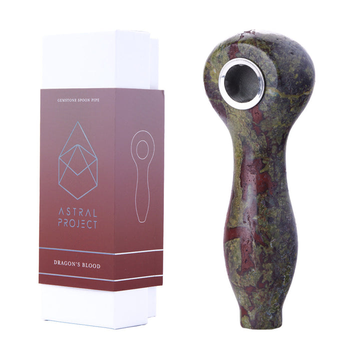 Authentic Gemstone Spoon Pipes