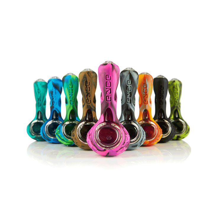 Eyce Alien ProTeck Spoon Pipe - Glass & Silicone