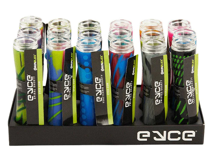 Eyce ORAFLEX Silicone One-Hitter Pipe Display