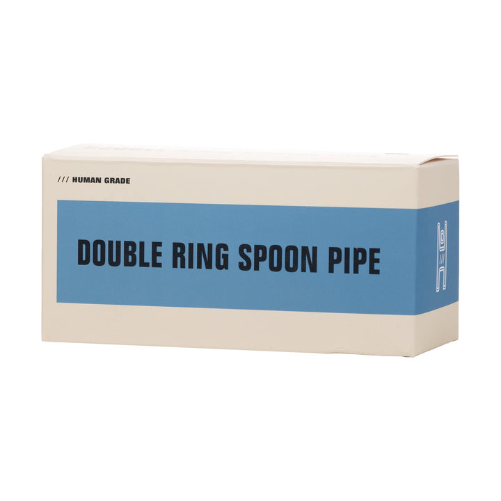Durable Borosilicate Double Ring Hand Pipe