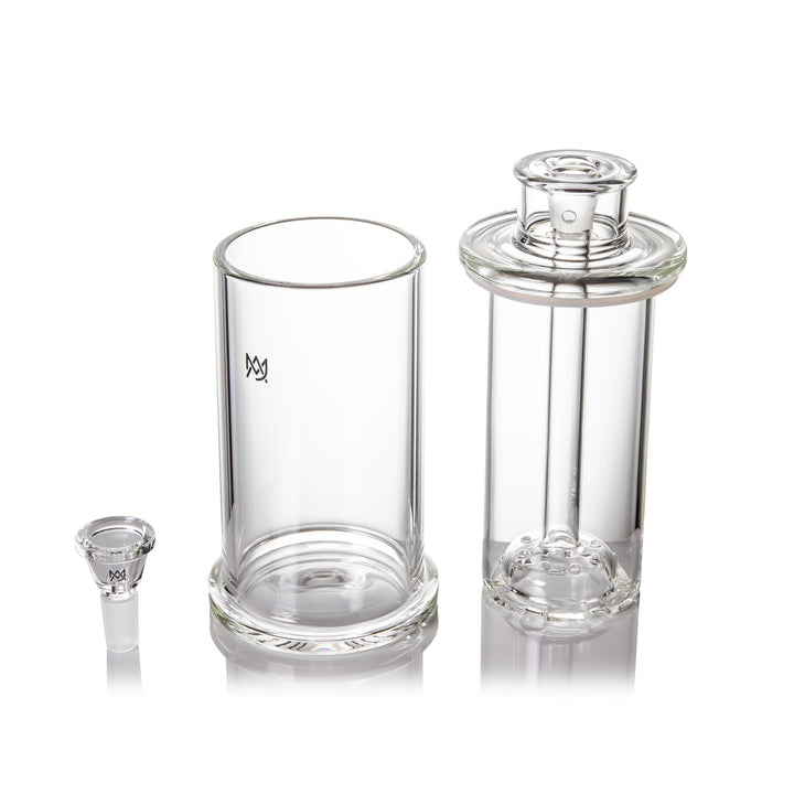 Piston Gravity Water Pipe with Disc Perc