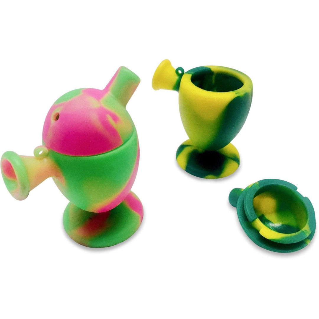 Compact Silicone Blunt Holder Rig