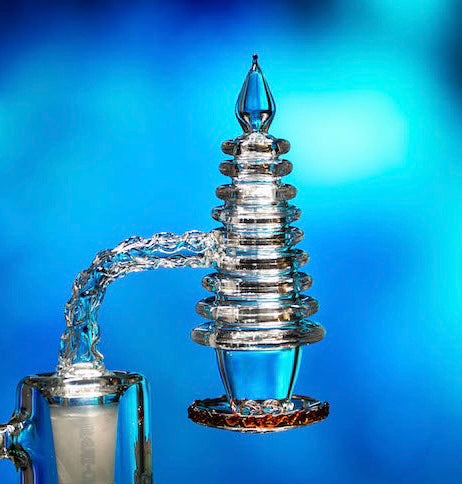 Premium Quartz Tower Banger Kit with Pearls