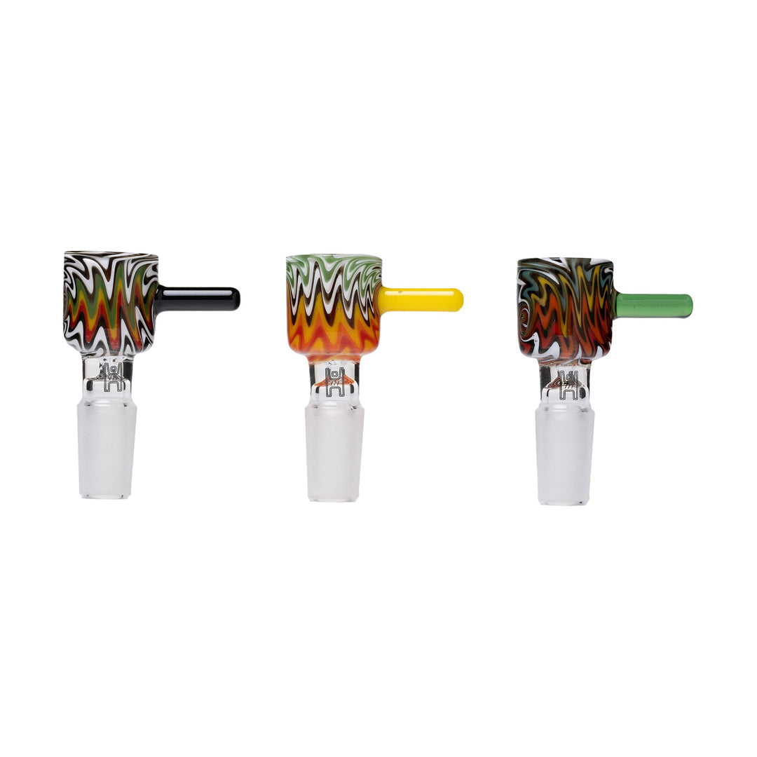 Human Grade 14mm Easy-Grip Flower Bowls (3-Pack)