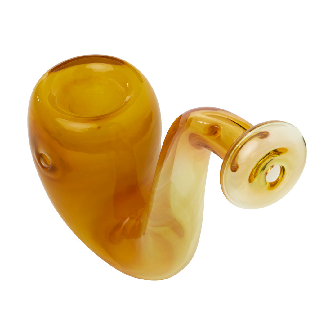 Upright Sherlock Glass Hand Pipe