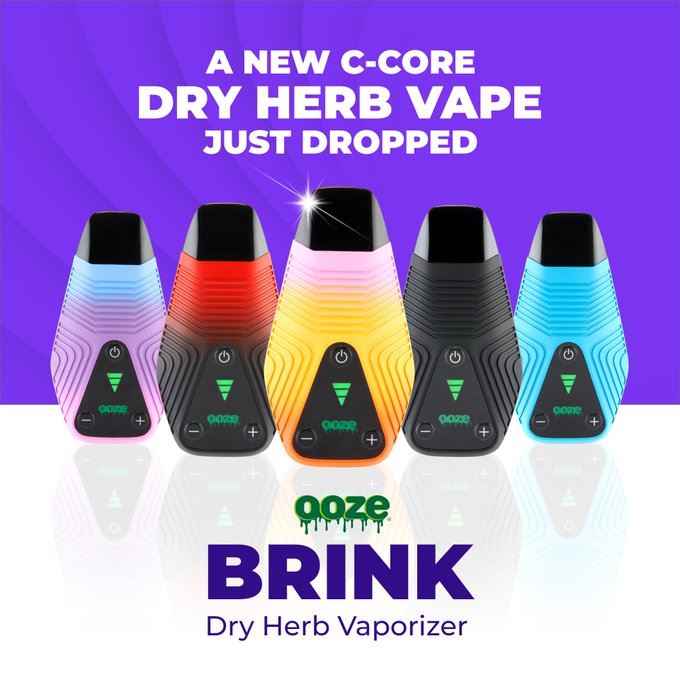 Ooze Brink Compact Dry Herb Vaporizer