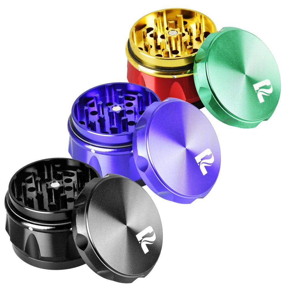 Compact 2-Inch Carver 4-Piece Herb Grinder