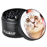 Stoned Cat Art 2.5 Inch Metal Herb Grinder