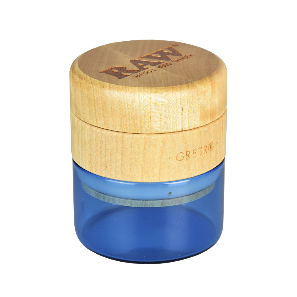 RAW 65mm Natural Wood Herb Grinder