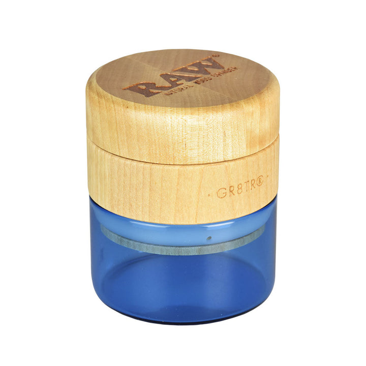 RAW 65mm Natural Wood Herb Grinder