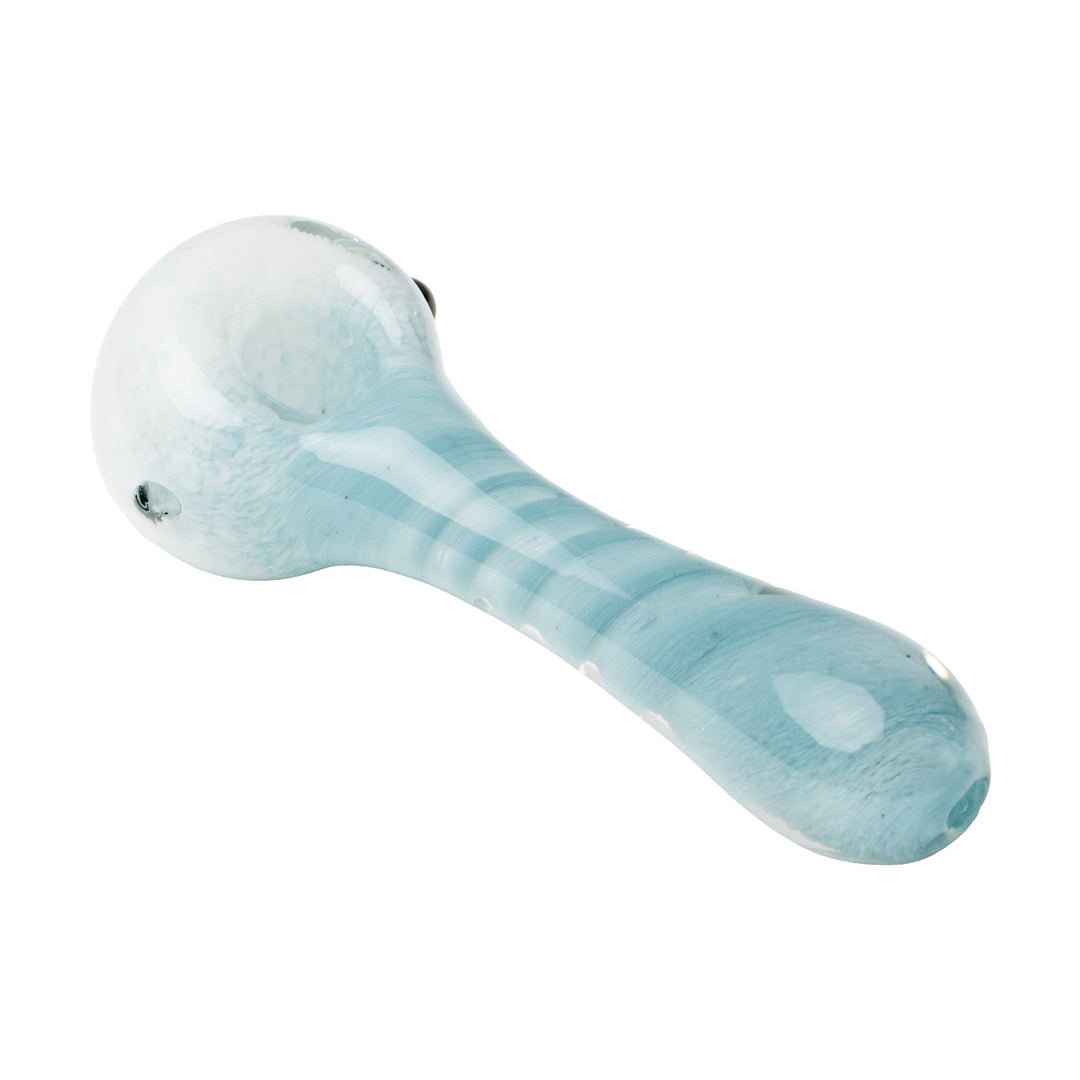 Twisted Inside-Out Borosilicate Spoon Pipe