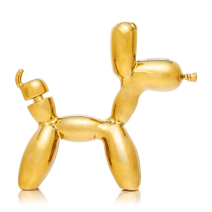 Playful Balloon Dog Glass Water Pipe