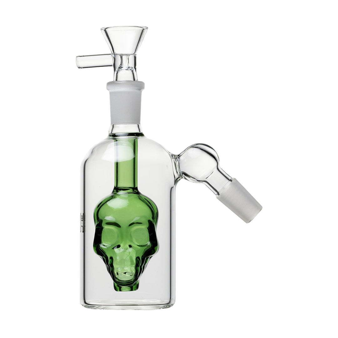 Human Grade Skull Perc Ash Catcher for Water Pipes