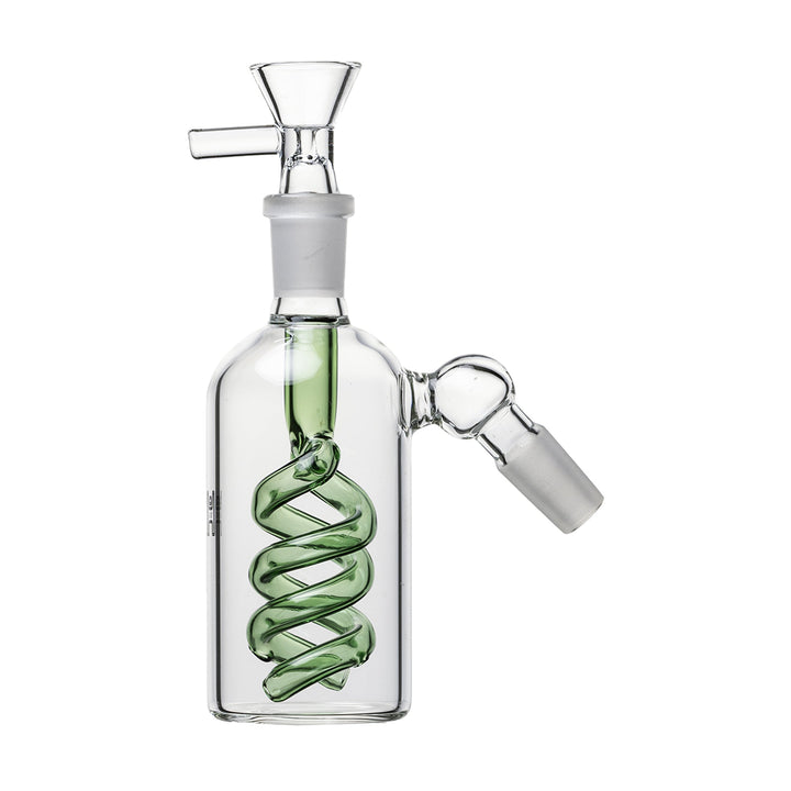 Human Grade Spiral Perc Ash Catcher for Cleaner Hits