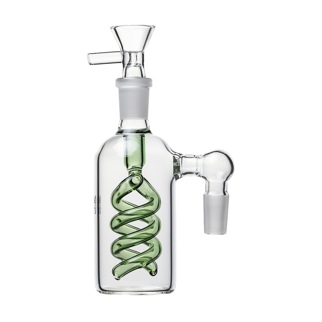 Human Grade Spiral Perc Ash Catcher for Cleaner Hits