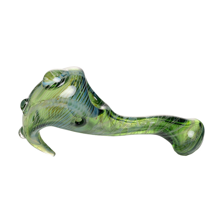 Compact Sherlock Glass Hand Pipe - Model B