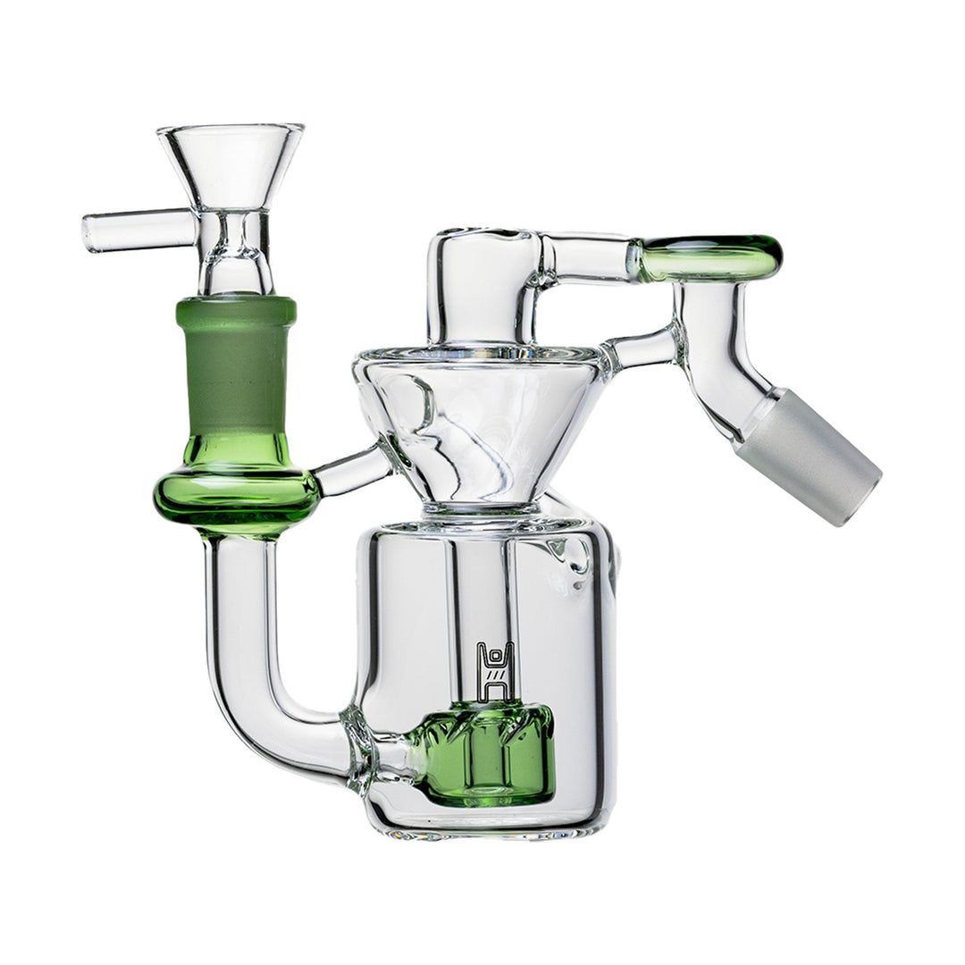 Recycler Glass Ash Catcher with Flower Bowl