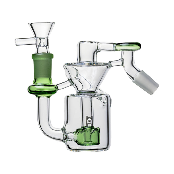 Recycler Glass Ash Catcher with Flower Bowl
