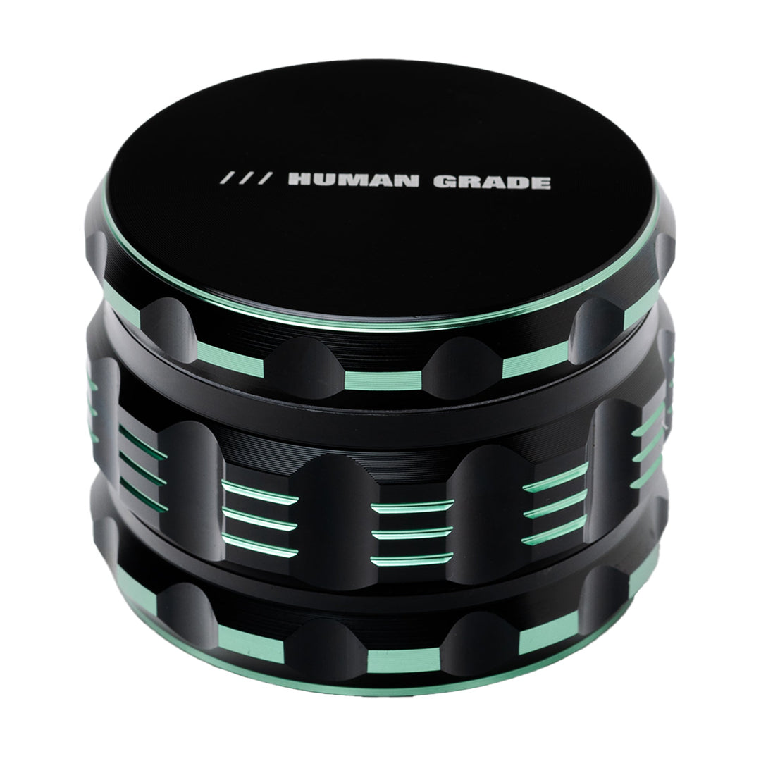 Human Grade 2.5 Inch 4-Piece Dry Herb Grinder