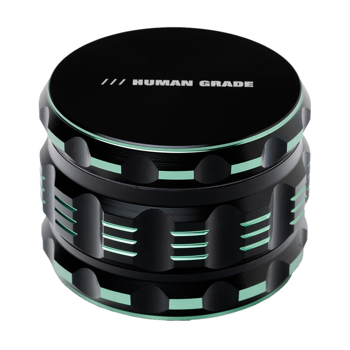 Human Grade 2.5 Inch 4-Piece Dry Herb Grinder