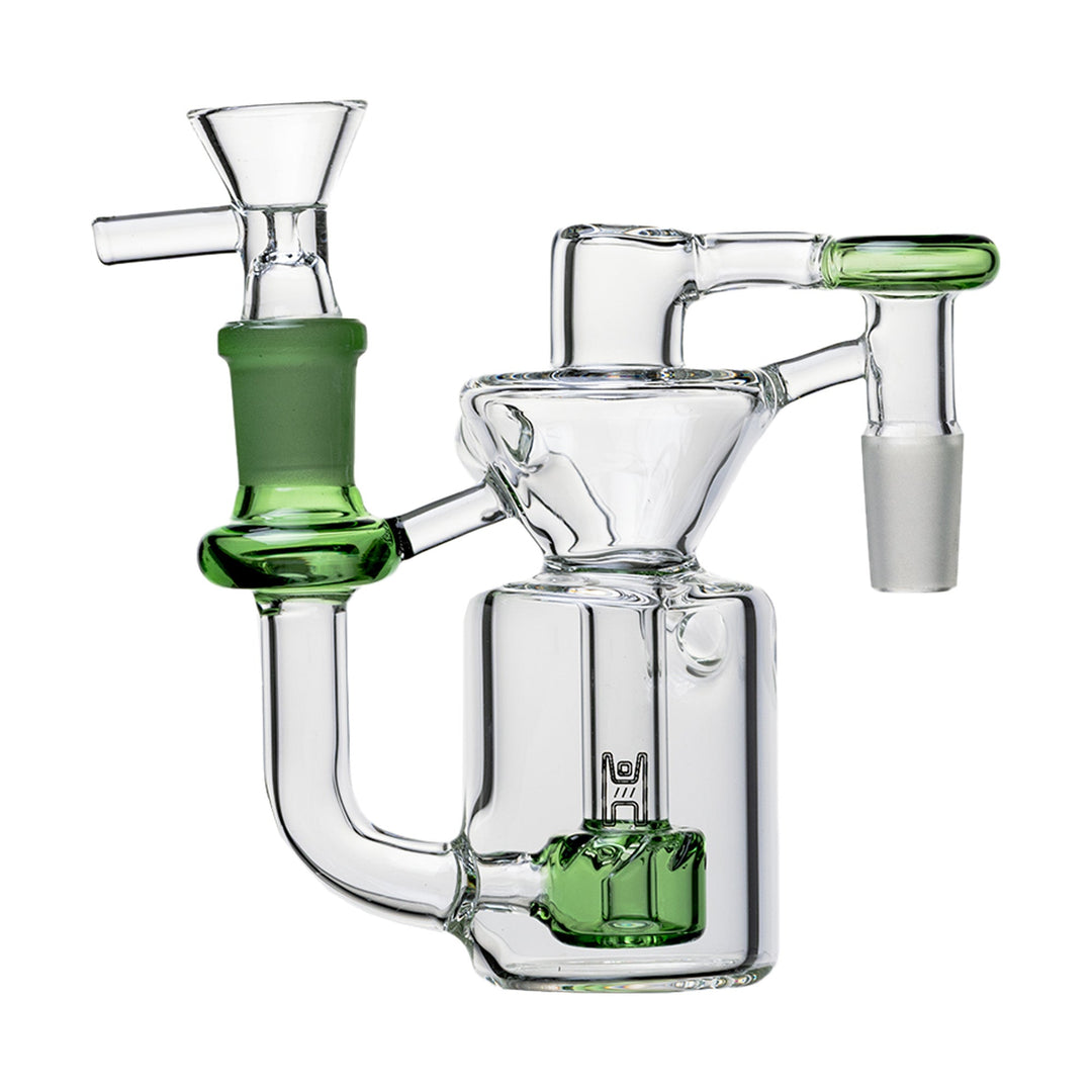 Recycler Glass Ash Catcher with Flower Bowl