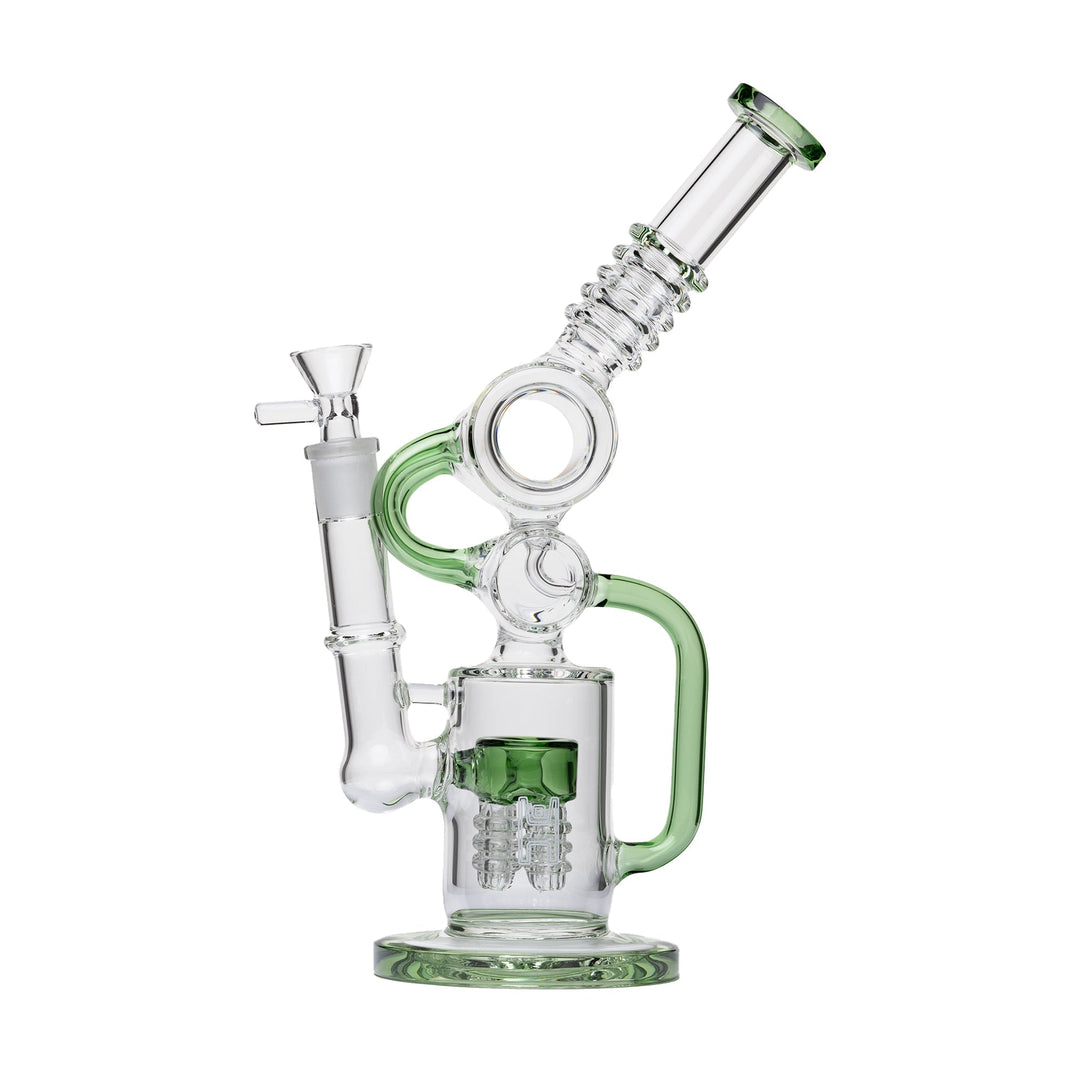 Raygun Glass Water Pipe with Percolator