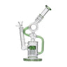 Raygun Glass Water Pipe with Percolator