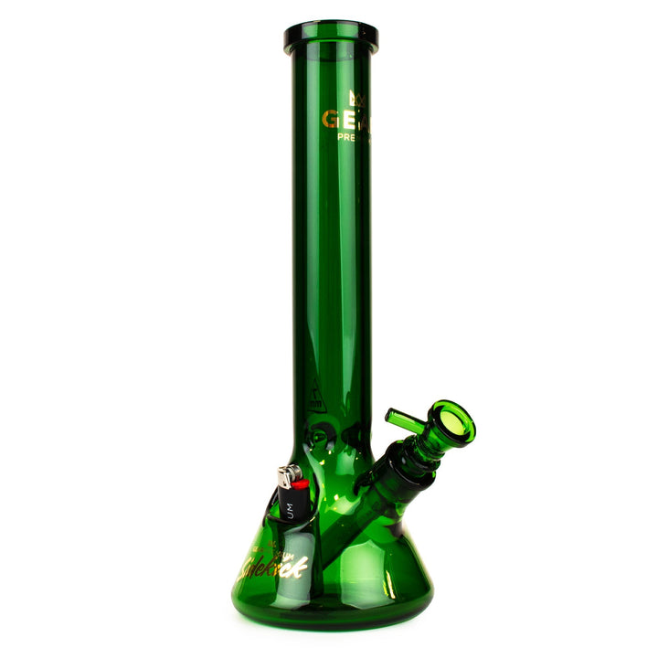 15-Inch Sidekick Beaker Water Pipe with Lighter Holster