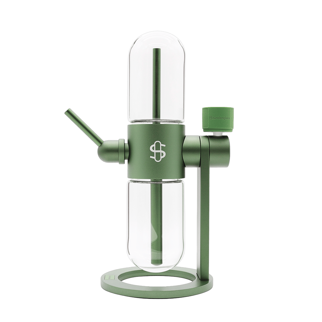 Olive Green Stündenglass Gravity Infuser Hookah