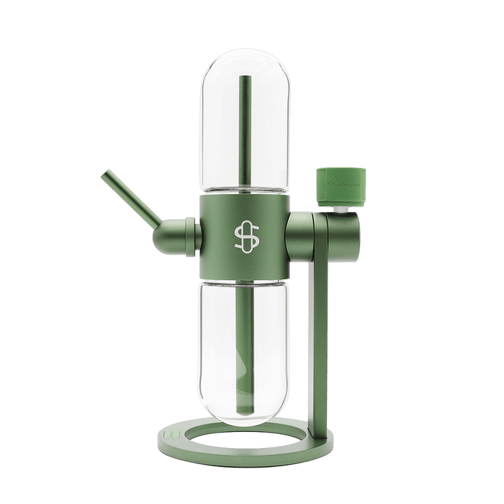 Olive Green Stündenglass Gravity Infuser Hookah