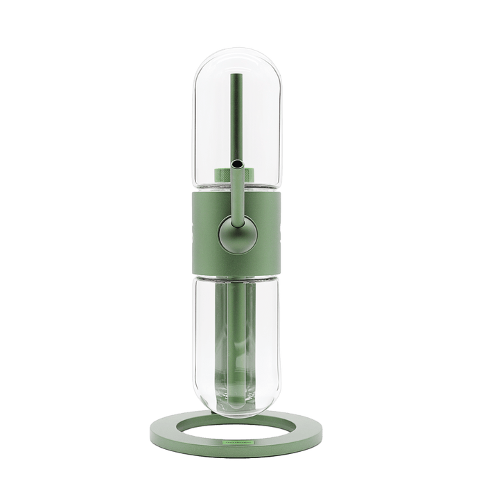 Olive Green Stündenglass Gravity Infuser Hookah