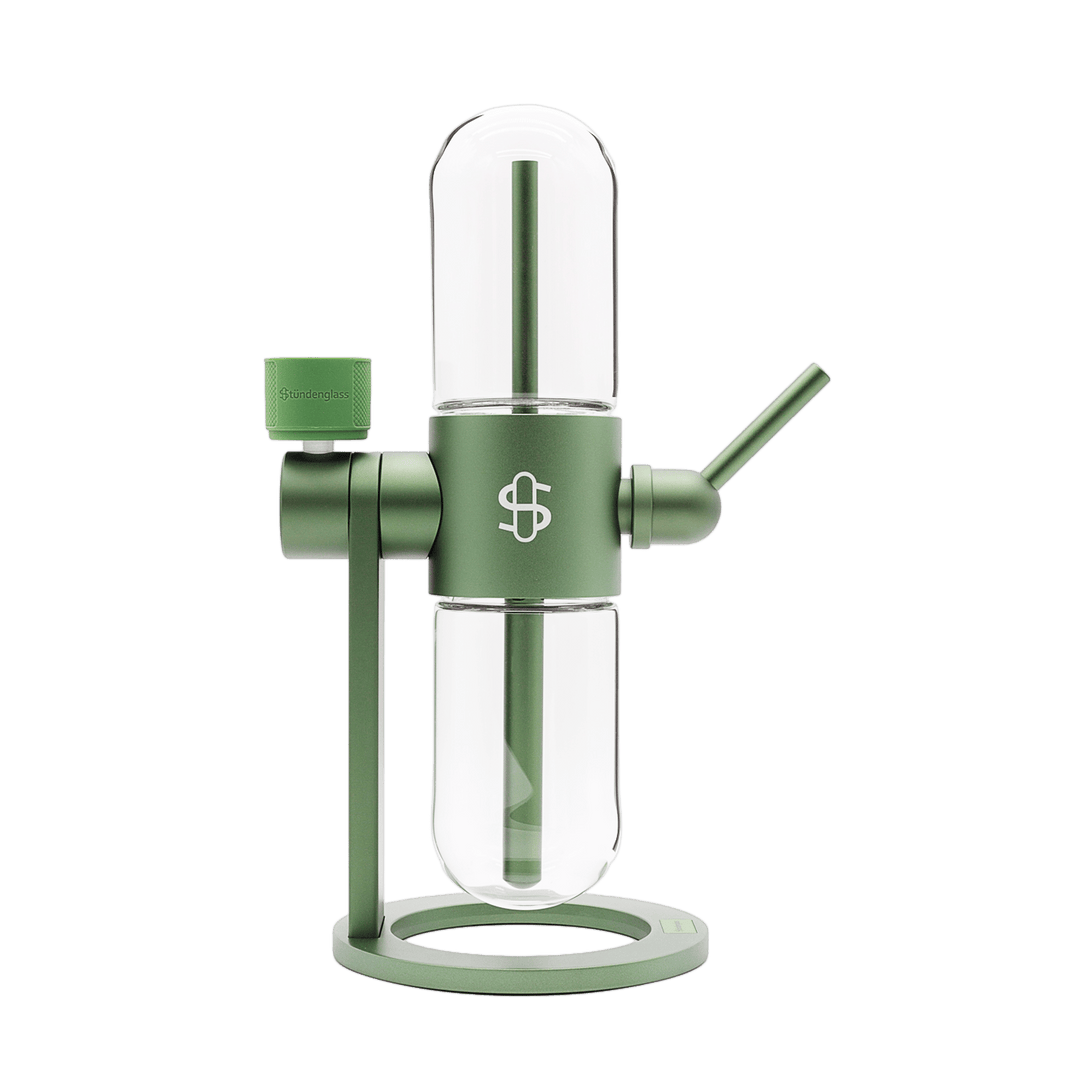 Olive Green Stündenglass Gravity Infuser Hookah