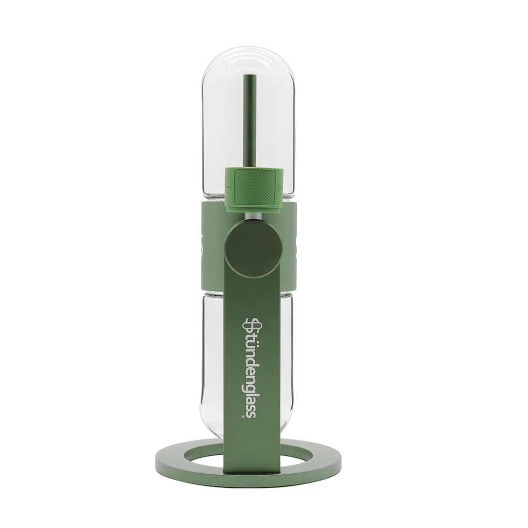 Olive Green Stündenglass Gravity Infuser Hookah