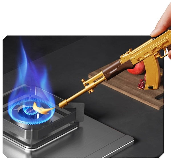 Miniature Firearm Design Butane Lighter