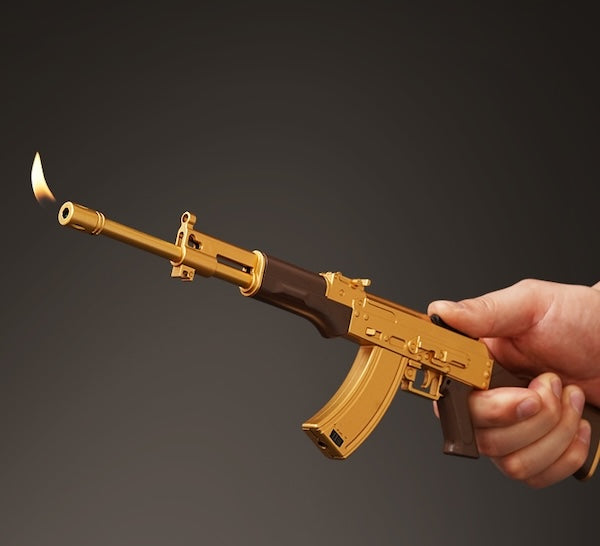 Miniature Firearm Design Butane Lighter
