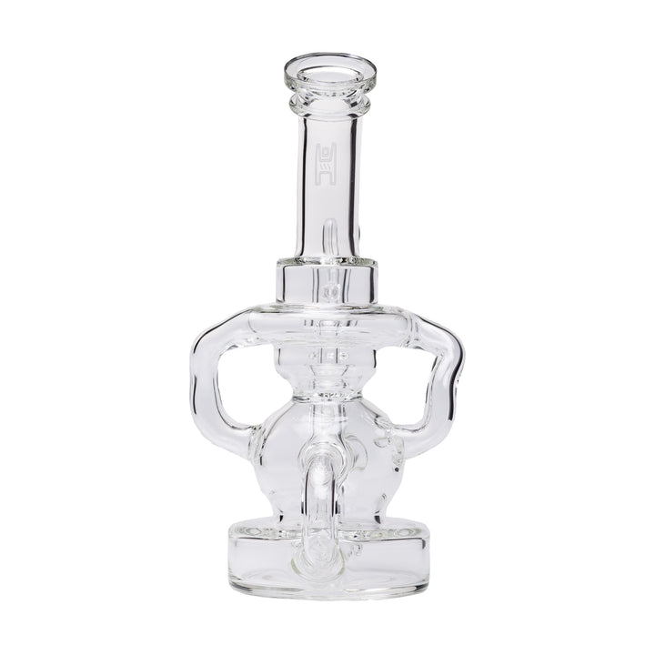 Stubby Klein Recycler Dab Rig with Quartz Banger