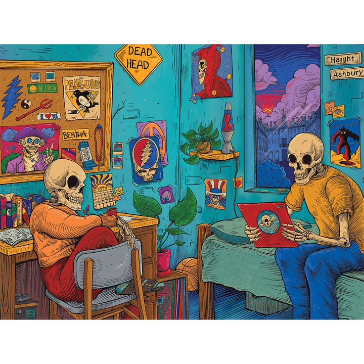 Grateful Dead 4-Inch Inside Print Sherlock Pipe