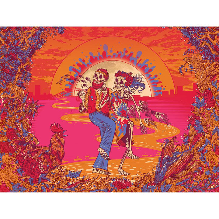 Grateful Dead 4-Inch Inside Print Sherlock Pipe