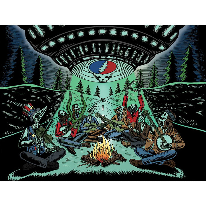Grateful Dead 4-Inch Inside Print Sherlock Pipe