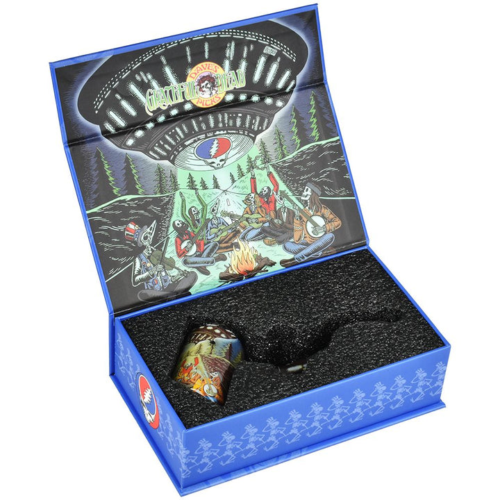 Grateful Dead 4-Inch Inside Print Sherlock Pipe