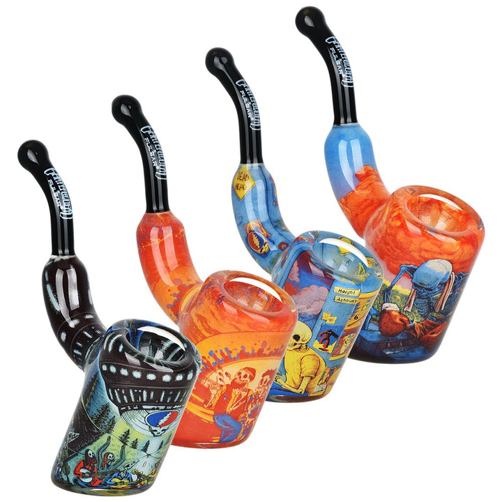 Grateful Dead 4-Inch Inside Print Sherlock Pipe