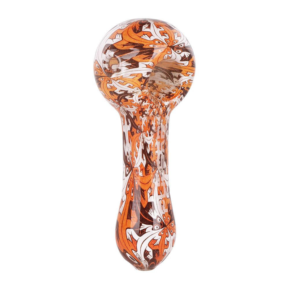 Pulsar 4.75" Borosilicate Inside Print Hand Pipe