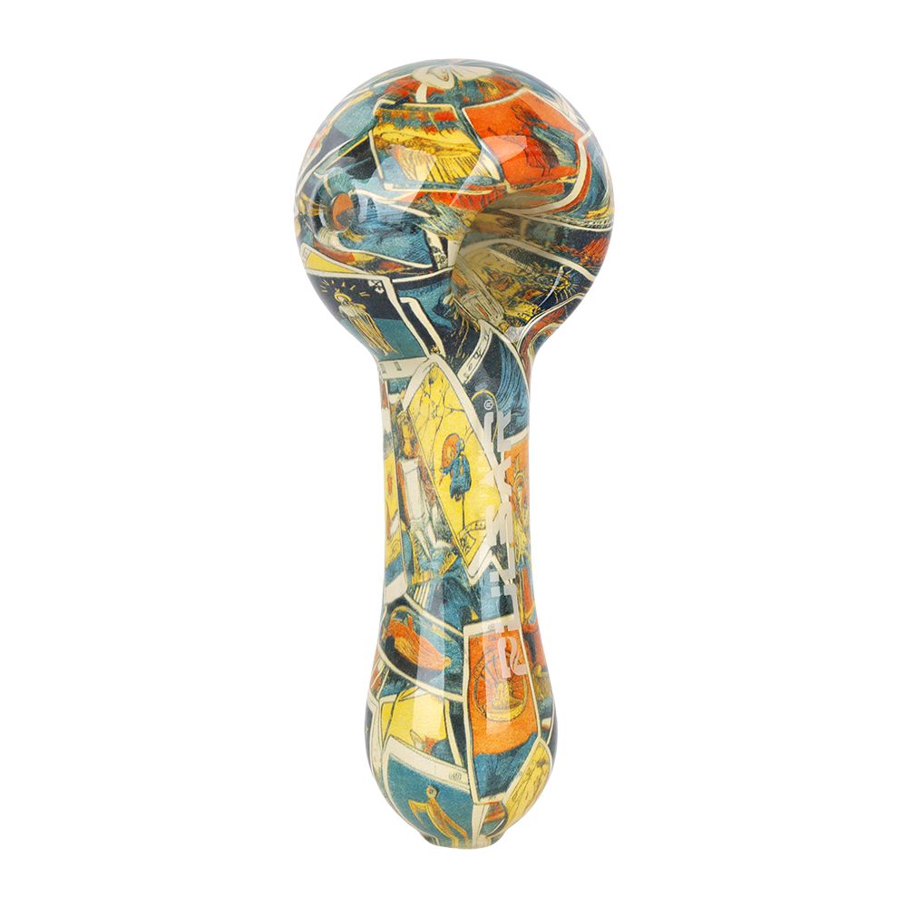 Pulsar 4.75" Borosilicate Inside Print Hand Pipe