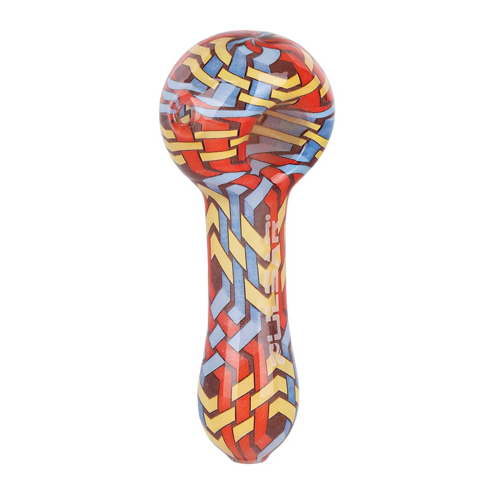 Pulsar 4.75" Borosilicate Inside Print Hand Pipe