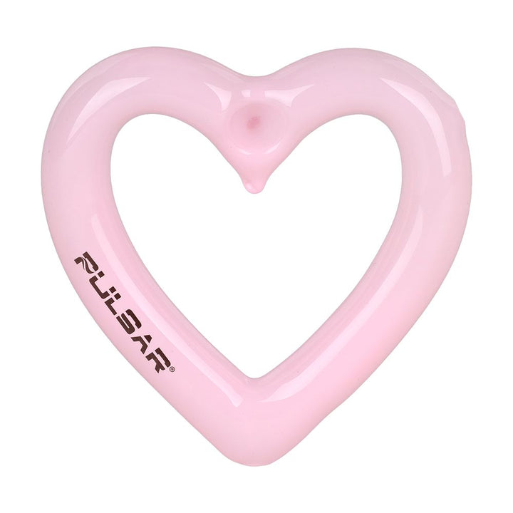 Pulsar 4.5" Balloon Heart Glass Hand Pipes (2-Pack)
